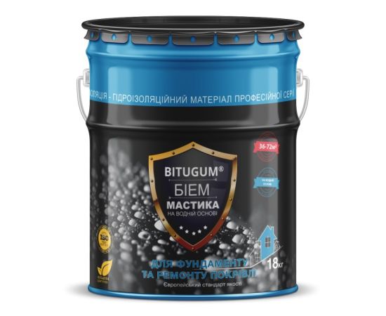 Bituminous emulsion mastic Izofast BIEM BITUGUM 18 kg