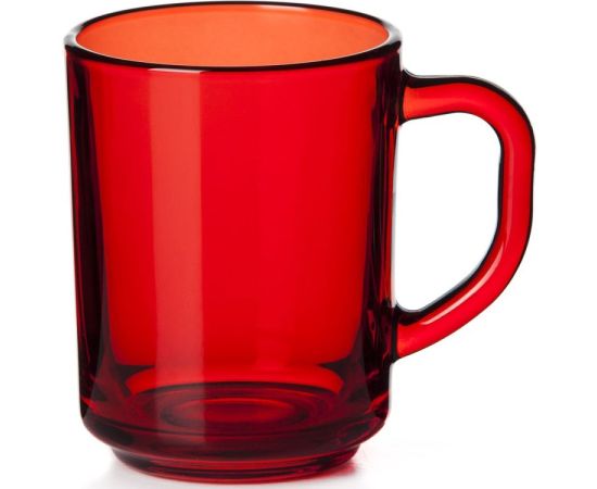 Чашка для чая Pasabahce Enjoy red 250 мл