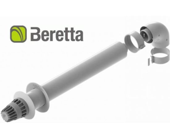 Coaxial pipe for boiler Beretta 60/100