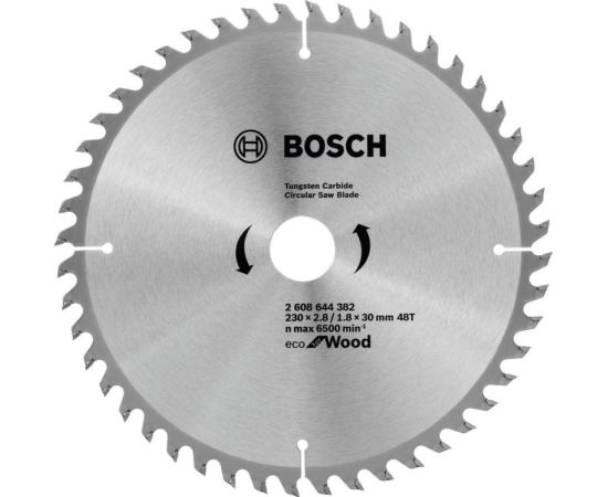 Пила дисковая для резки древесины Bosch ECO WO 230 мм