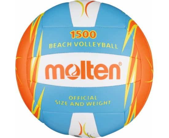 Мяч волейбольный пляжный MOLTEN V5B1501-B синтетическая кожа