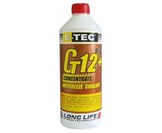 Антифриз E-TEC Glycsol Gt12+ красный 1.5 л