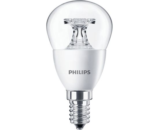 Светодиодная лампа Philips ND 5.5-40W E14 827 P45 CL 5.5W 2700K