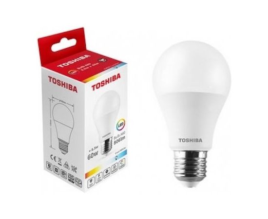 LED Lamp Toshiba A60 6500K 8.5W E27