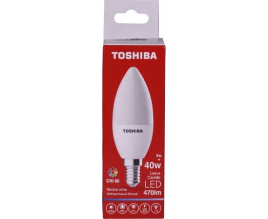 LED Lamp Toshiba C35 4000K 5W E14