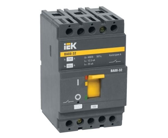 Circuit breaker IEK 125A 3р
