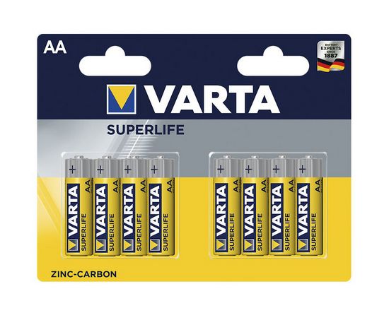 Battery Varta Superlife Zinc-Carbon AA 8 pcs