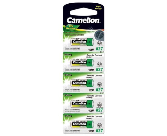 Battery Camelion A27-BP5 Alkaline 12V 5 pcs