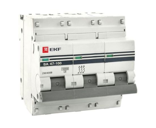 Автоматический выключатель  EKF 3P 100A