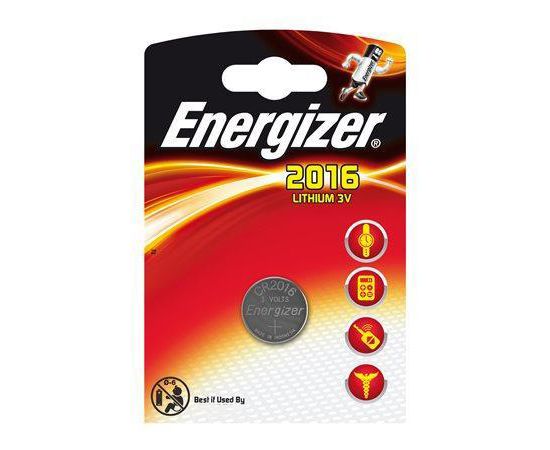 ელემენტი Energizer CR2016 3V Lithium 1 ც