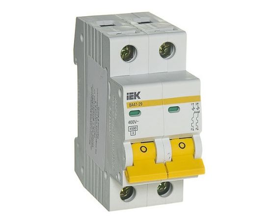 Автоматический выключатель IEK ВА47-29М 4,5kA 16A 2P C