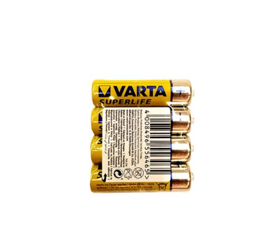 Батарейка солевая VARTA Superlife AA Varta 1.5 V 4 шт