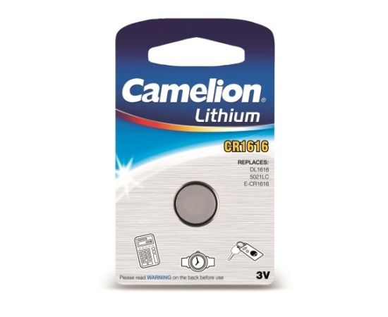 Батарейка Camelion Lithium CR1616 3V 1 шт