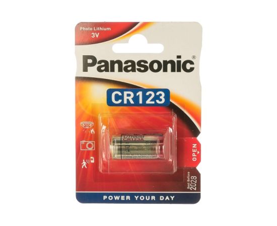 ელემენტი ლითიუმის Panasonic CR123 3V