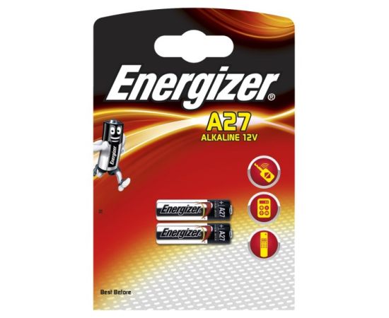Battery Energizer A27 12V Alkaline 2 pcs
