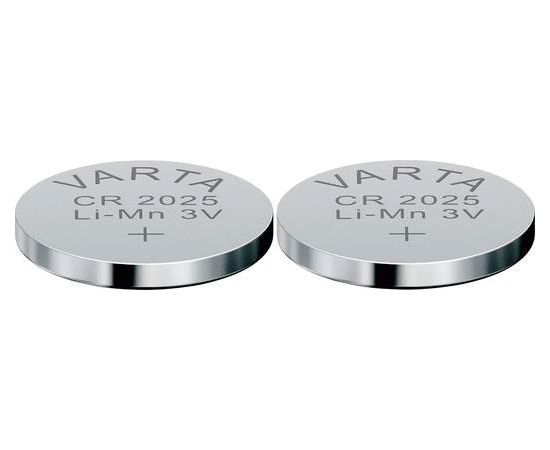 Battery Lithium VARTA CR2025 3V 170 mAh 2 pcs