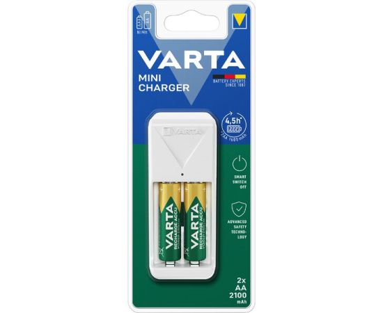 Charging batteries VARTA 2xAA 2100mAh