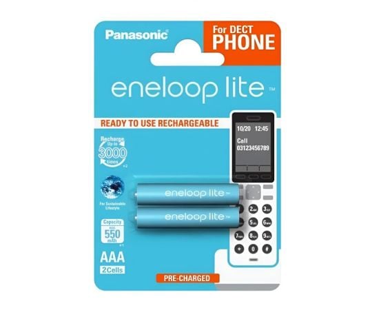 აკუმულატორი Panasonic eneloop Lite 2 AAA 550mAh