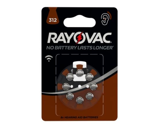 Батарейки для слуховых аппаратов Rayovac Acoustic 8шт