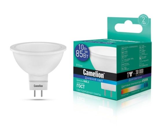 LED Lamp Camelion LED10-JCDR/865/GU5.3 10W