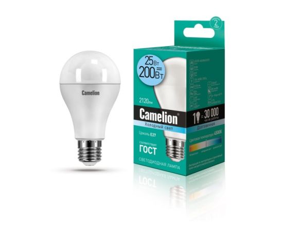 LED Lamp Camelion 25W А65 Е27 4500K
