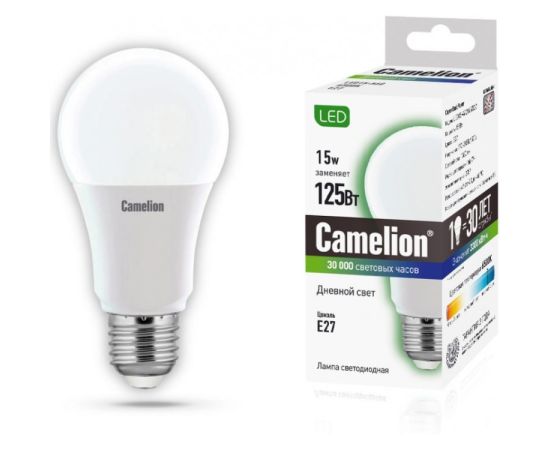 LED Lamp Camelion 15W A60 E27 6500K