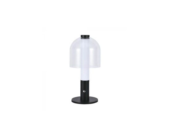 Table lamp V-TAC 1800mAH 2W 5V 3000K 100Lm Ø140 h300 black white 7988