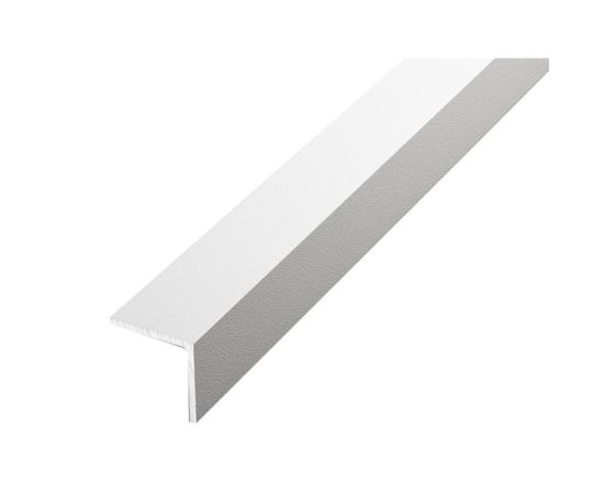 Aluminum corner PilotPro 30х30х1,5 (2,0m) white miar