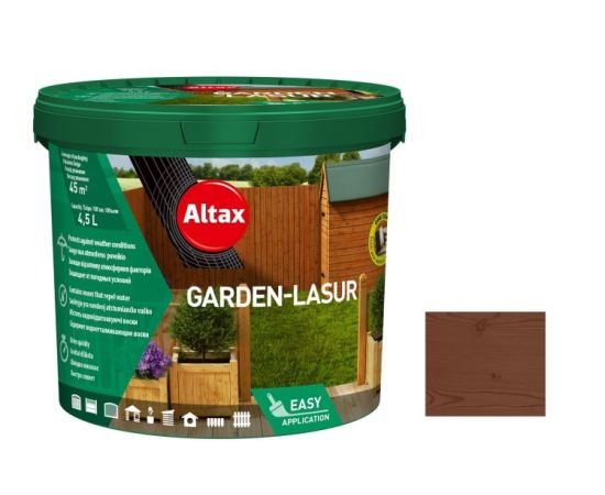 Садовая лазурь Altax каштан 4,5 л