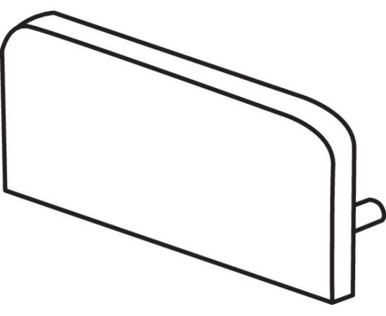 Cap for aluminum profile Kanlux STOPPER B 19181 2 pcs