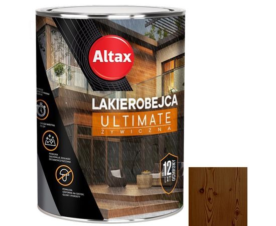 ლაქი ფასადის Altax Ultimate ყავისფერი 5 ლ