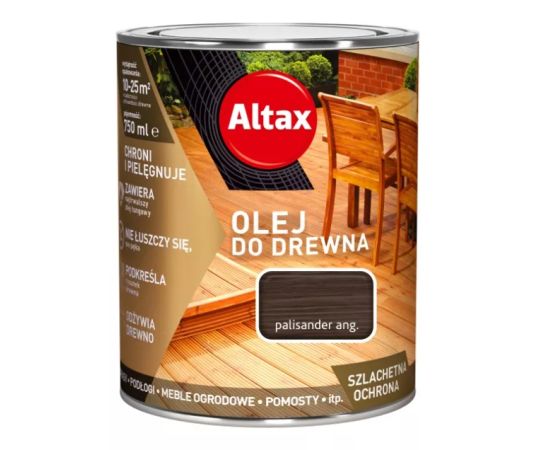 Wood oil Altax English rosewood 750 ml
