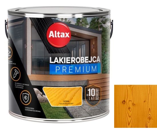 Azure thick-layer Altax Premium pine 2.5 l