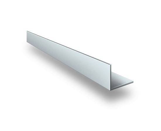 Aluminum corner PilotPro 20x20x1 (2,0m) Silver QuickStick