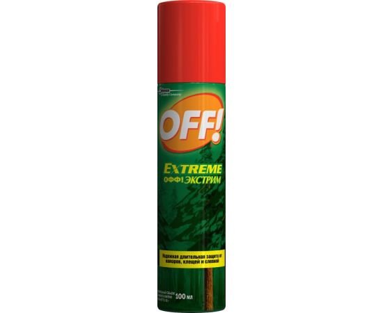 Spray against mosquitoes and ticks OFF! Extreme 100 ml