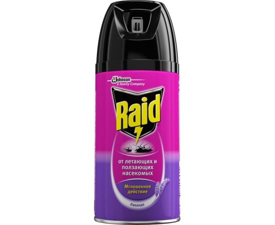 Aerosol against flying and crawling insects Raid lavender 300 ml