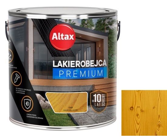 Azure thick-layer Altax Premium oak 2.5 l