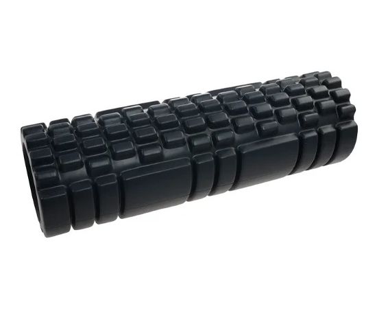 როლერი მასაჟისთვის LifeFit Yoga roller A01 33x14 სმ შავი