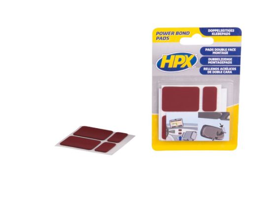 Adhesive tape pads double sided acrylic HPX