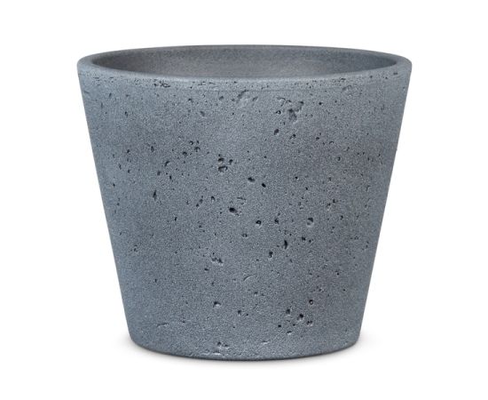 Ceramic flower pot Scheurich 701/18 COVER-POT DARK STONE