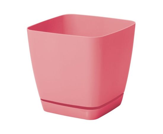 Flower pot Form-Plastic Toscana square 15 pastel raspberry