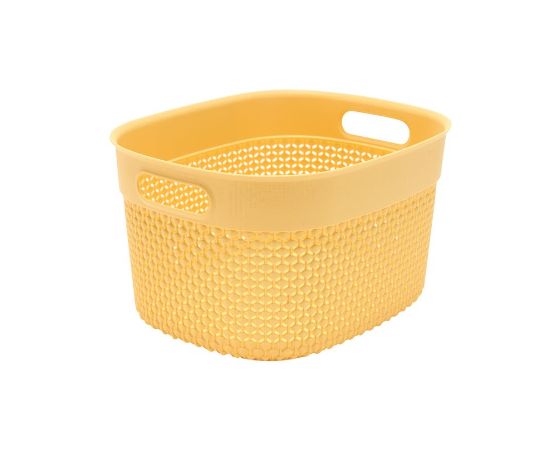 Linen basket Curver Filo 6l yellow