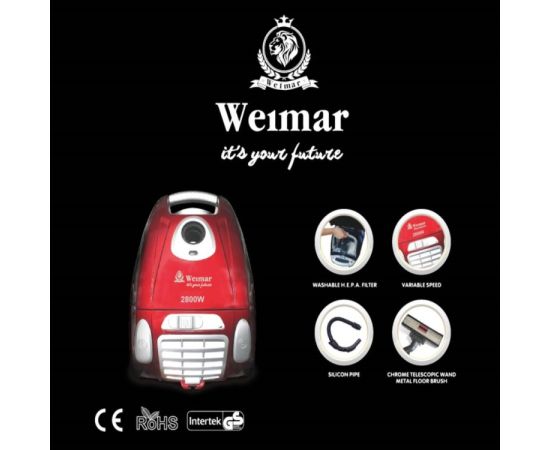 Vacuum cleaner Weimar WE1789 2800 W