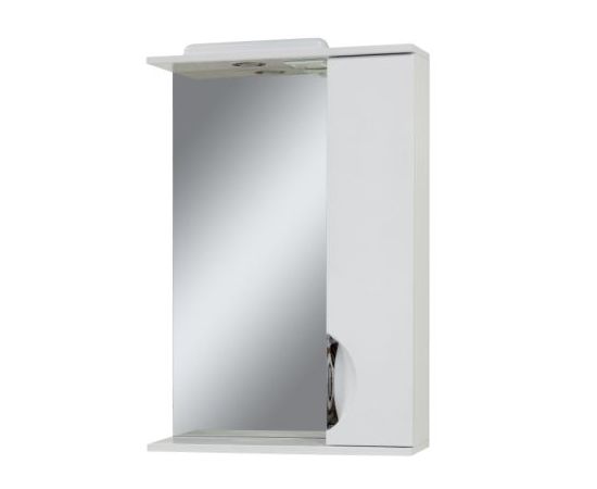 Shelf Sanservice Laura-56 with a locker and mirror white