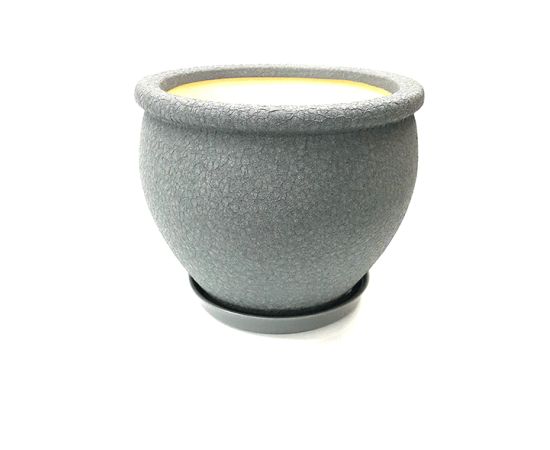 Горшок керамический Oriana Vietnam №2 шелк металлик 10 л