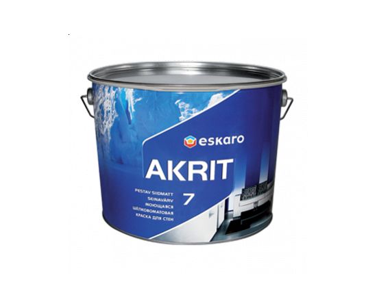 Дисперсионная краска Eskaro Akrit 7 New 9.5 л