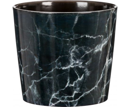 Горшок керамический цветочный Scheurich Black Marble 13/870