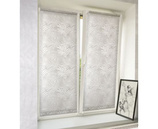 Curtain Delfa Bali SRSH-01M-2588 85(81)/170 cm gray