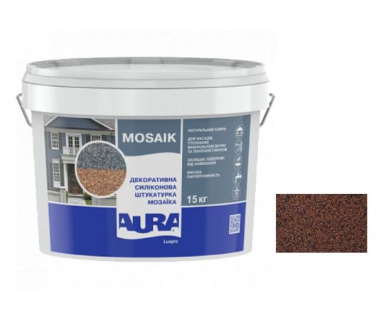 Декоративная штукатурка Aura Luxpro Mosaik M15 (зерно 1,5 мм) В251 15кг