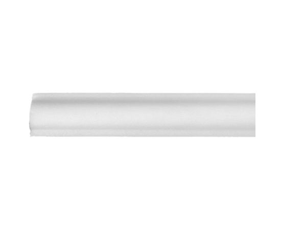 Extruded ceiling plinth Solid C08/80 white 80x80x2000 mm
